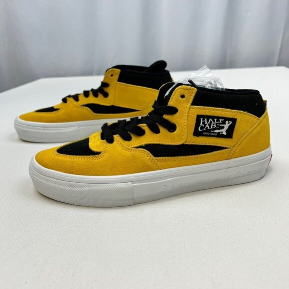 Vans Skate Half Cab VN0A5FCDY23 Bruce Lee Blk/Yellow M 8.5 W 10 - Picture 1 of 11